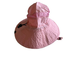 Girl Honeysuckle Swim Company Hat Size 3M-1Y Pink